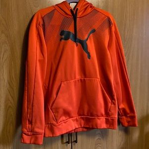 —Large Red Puma Hoodie